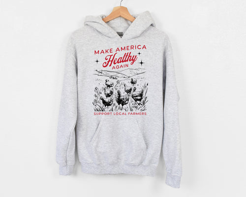MAHA Support Local Farmers Campus Hoodie