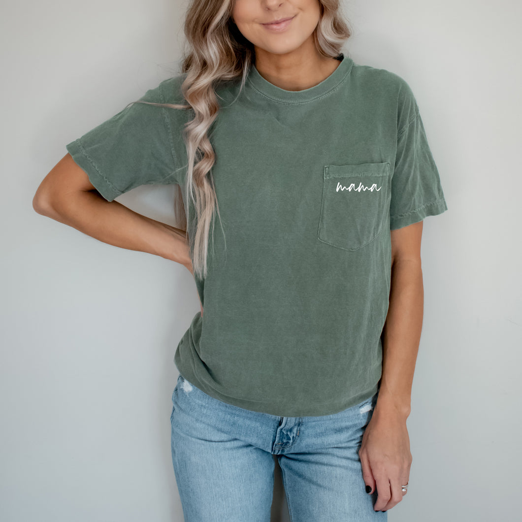 Simple Mama Pocket Tee