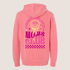 Overstimulated Moms Club Hooded Sweatshirt