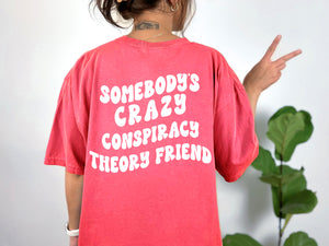 Conspiracy Theory Friend Tee